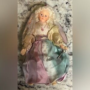 Boyd’s Collection Porcelain Fairy Doll with Key